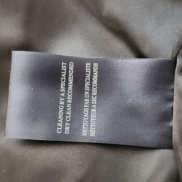 NWT BLANK NYC Belted Suede Moto Jacket Olive Size Medium - Picture 14 of 15